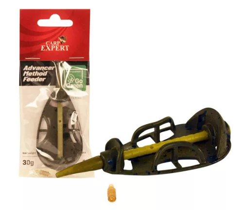 CARP EXPERT ADVANCER METHOD FEEDER 50G GO GREEN CINK ÖTVÖZET