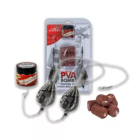 CARP EXPERT RAPID PVA BOMB SZETT SZERELÉK 50GR + 50GR