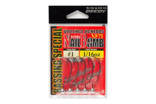 JIG FEJ OFFSET DECOY VJ-71 NAIL BOMB #2 1.8gr
