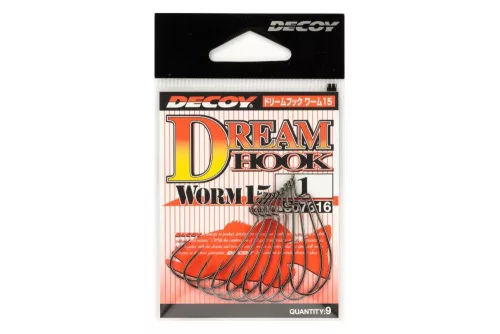 OFFSET HOROG DECOY WORM 15 DREAM HOOK 6