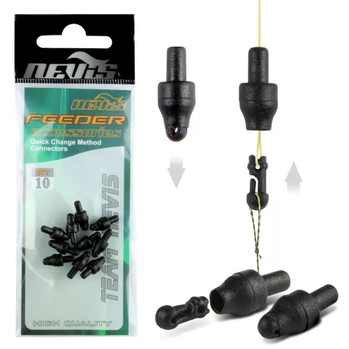 Nevis Method feeder gyorscsatlakozó 10db/cs