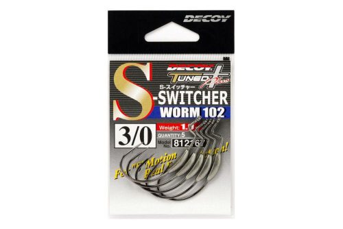 OFFSET HOROG SÚLYOZOTT DECOY WORM 102 S-SWICHER #5/0 2.2gr