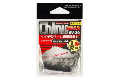 JIG FEJ DECOY SV-30 CHINU HEAD #2 1.8gr