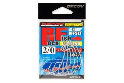 OFFSET HOROG DECOY WORM 13S ROCK FISH LIMITED 4/0