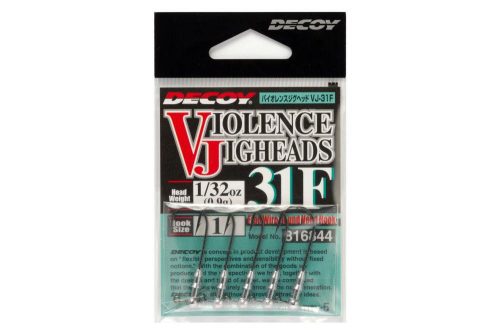 JIG FEJ DECOY VJ-31F VIOLENCE JIGHEAD #1/0 1.4gr