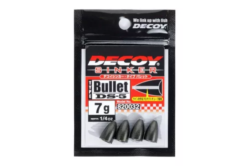 ÓLOM DECOY DS-5 TYPE BULLET 9.0gr