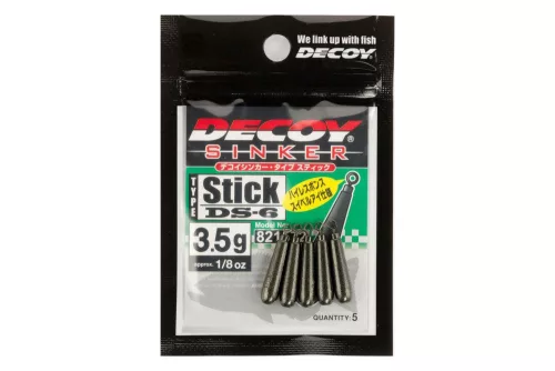 ÓLOM DECOY DS-6 SINKER TYPE STICK 14.0gr