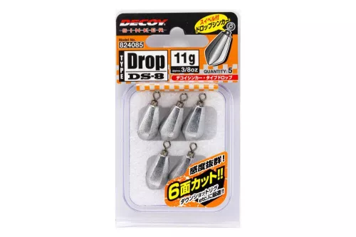 ÓLOM DECOY DS-8 SINKER TYPE DROP 21gr