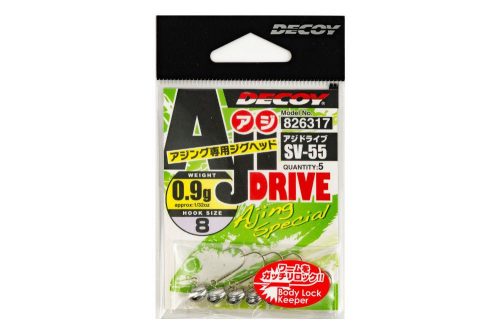 JIG FEJ DECOY SV-55 AJI DRIVE #8 0.9gr