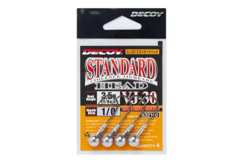 JIG FEJ DECOY VJ-30 STANDARD HEAD #3/0 5gr