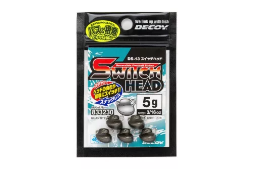 JIG FEJ ÓLOM DECOY DS-13 SWITCH HEAD 5gr