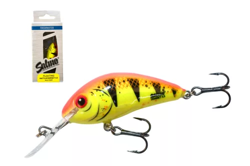 SALMO WOBBLER RATTLIN HORNET H4.5F WIT