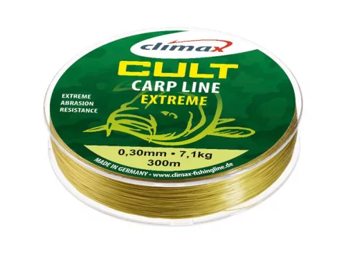 CLIMAX CULT CARP EXTREME MONO 300m 0.40mm Matt Olive