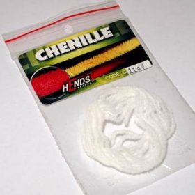 Hends Chenille 2mm 01 White