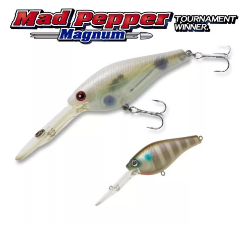 TIEMCO MAD PEPPER MAGNUM F 80mm 24.5gr Color 244 Dive 5m