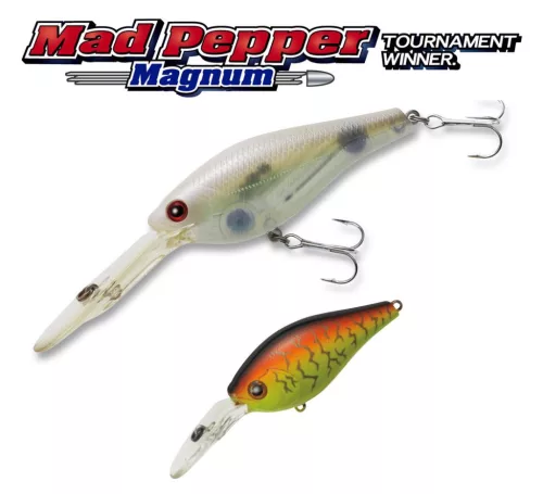 TIEMCO MAD PEPPER MAGNUM F 80mm 24.5gr Color 296 Dive 5m