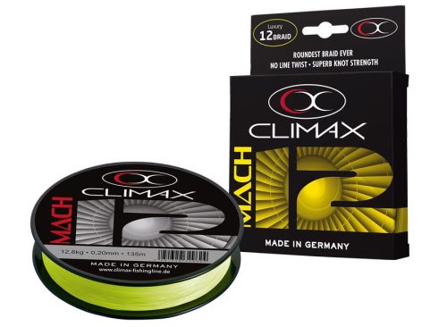 CLIMAX MACH X12 FLUO YELLOW 135m 0.09mm 4.9kg