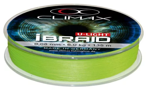 CLIMAX iBRAID U-LIGHT CHARTREUSE 135m 0.06mm 4.5kg