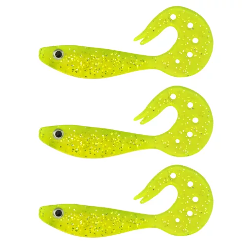 Twister Shad Nevis 3db/cs (Flash Chartreuse)