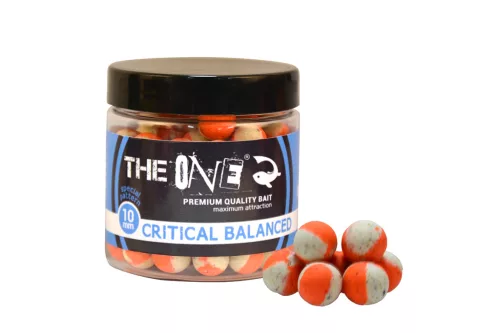 THE ONE CRITICAL BALANCED HOOKBAIT SCOPEX SQUID 10 MM ORANGE WHITE 50 GR
