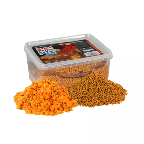 BENZAR RAPID PELLET MIX 1200GR CSOKI-NARANCS