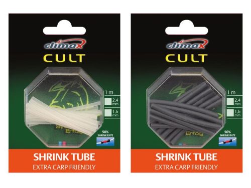CLIMAX CULT CARP SHRINK TUBE 50cm 2.4mm Black