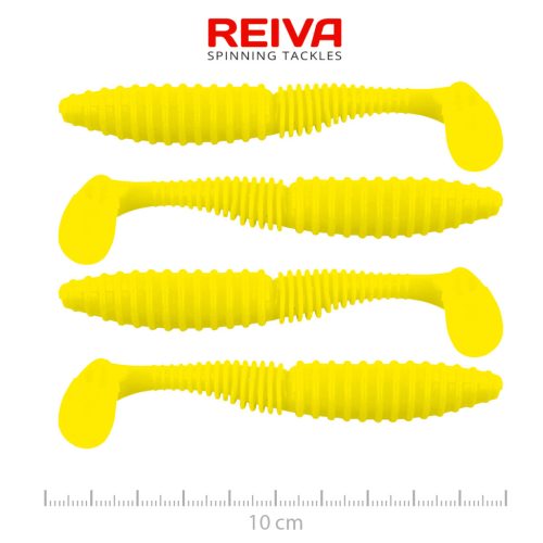 Zander Power Shad 10cm 4db/cs (Lemonade)