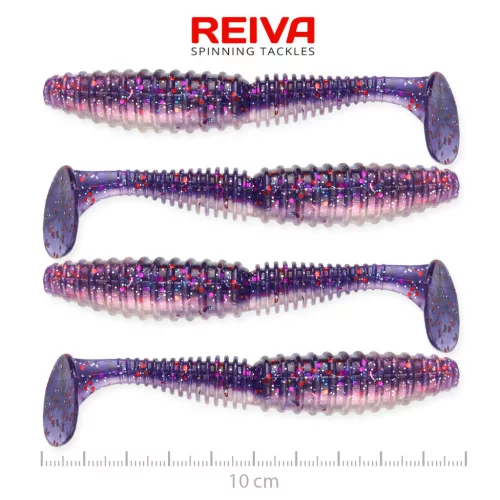 Zander Power Shad 10cm 4db/cs (Purple Pearl)