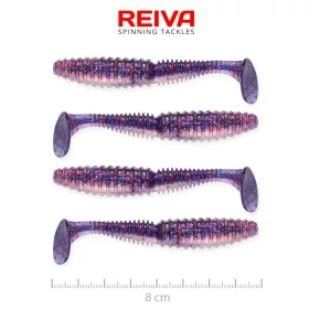 Zander Power Shad 8cm 4db/cs (Purple Pearl)