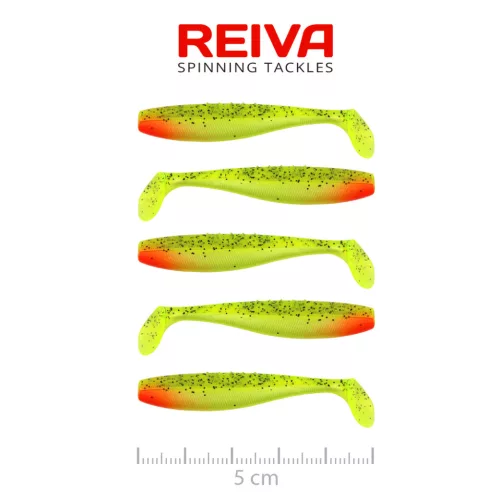 Flat Minnow Shad 5cm 5db/cs (Watermelon)