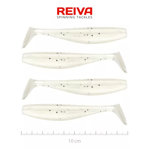 Flat Minnow Shad 10cm 4db/cs (Pearl Dot)