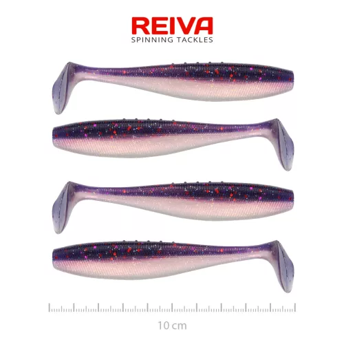 Flat Minnow Shad 10cm 4db/cs (Purple Pearl)