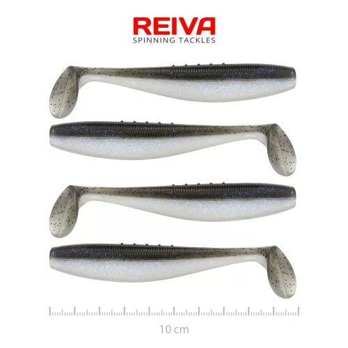Flat Minnow Shad 10cm 4db/cs (Magic Fish)