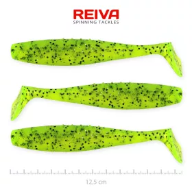 Flat Minnow shad 12,5cm 3db/cs (Poppy Green)