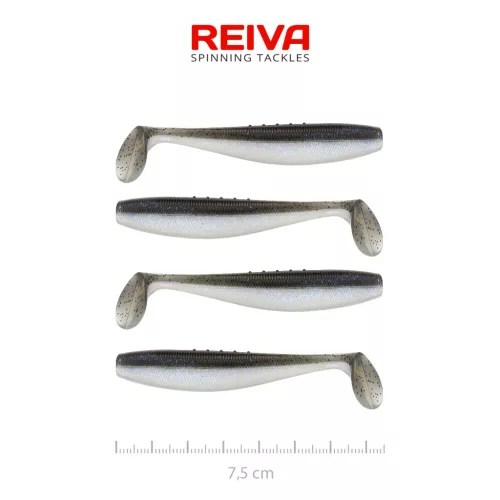 Flat Minnow shad 7,5cm 4db/cs (Magic Fish)