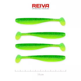 Flash Shad 10cm 4db/cs (Poison Green)
