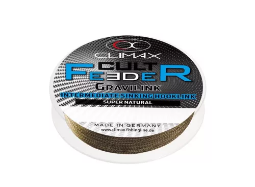 CLIMAX CULT FEEDER BRAID GRAVILINK 10m 0.25mm Camou Brown
