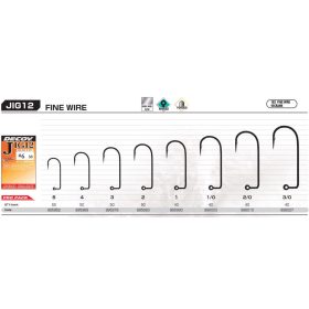 JIG HOROG DECOY PRO PACK JIG12 FINE WIRE #4