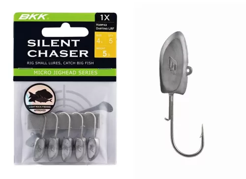 BKK Silent Chaser Microjig -  Harpax Darting LRF 4#, 5g, 5db/csomag