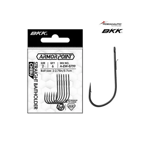 BKK Armorpoint-Straight Baitholder-Chebu (Refill Pack)  5/0#  5pcs