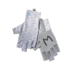 WESTIN SOLAR UPF HALF FINGER GLOVE XL / GREY