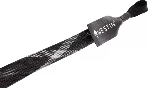 WESTIN Rod Cover Trigger Split Rod up to 8'6"/255cm Black/Silver O 3cm 80cm