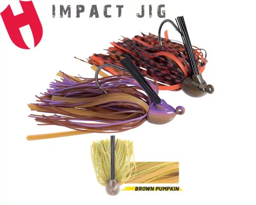 JIG IMPACT 1/4oz 7gr Brown/Pumpkin