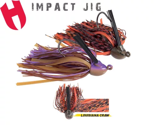 JIG IMPACT 5/8oz 17.5gr Luoisiana Craw