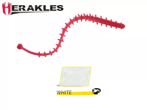TREMORS WORM 6.8cm White