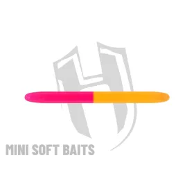 RDB WORM 60mm CHEESE Orange Pink