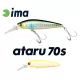IMA ATARU 70S 70mm 11gr 002 Chart Black Pearl