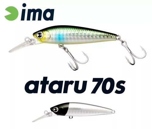 IMA ATARU 70S 70mm 11gr 012 Black Head Holo
