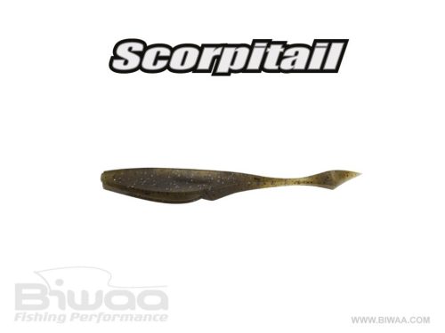 BIWAA SCORPITAIL 4" 10cm 002 Green Pumpkin
