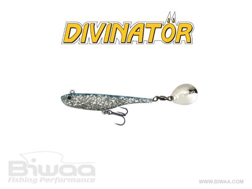 BIWAA DIVINATOR MINI 9.5cm 9gr 01 Blue Chrome